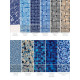 ПВХ-плівка AVfol DECOR ADP Mosaic Blue для басейну, протиковзка, 1.65 м, 1.5 мм