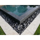 ПВХ-плівка для басейну Aquasense Black Slate 1.65×25 м, 1.8 мм