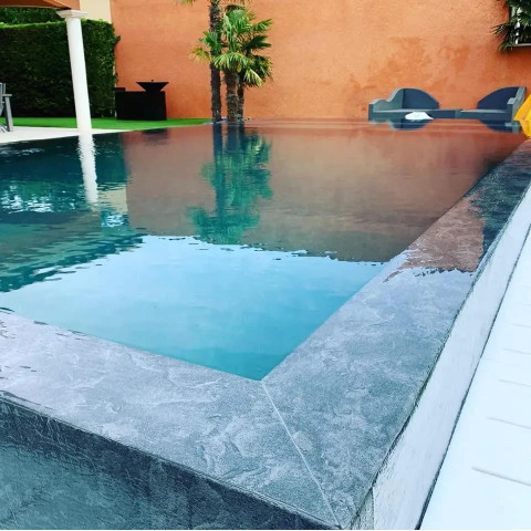 ПВХ-плівка для басейну Aquasense Black Slate 1.65×25 м, 1.8 мм
