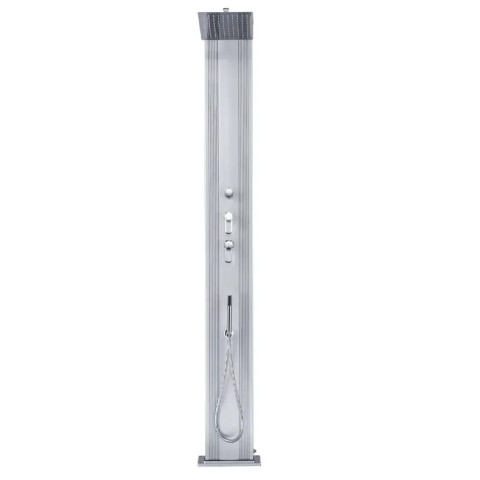 Вуличний душ для дачі та басейну Formidra Dada Straight 40 л, 228 см гібридний