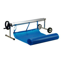 Ролета навивальна для солярної плівки Vagner Pool 5.4 - 7.1 м, мобільна, комплект