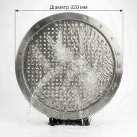 Гейзер для басейну круглий Діаметр 320мм. Висота 100мм. 2