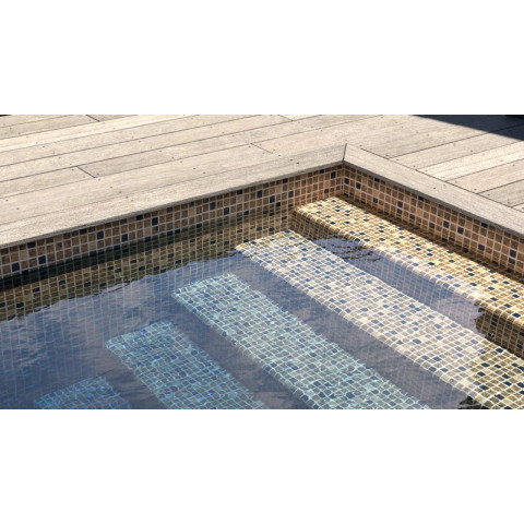 ПВХ плівка для басейну AVfol DECOR - ADP – MOSAIC SAND, 1.5 мм, 1.65 м – протиковзна