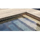 ПВХ плівка для басейну AVfol DECOR - ADP – MOSAIC SAND, 1.5 мм, 1.65 м – протиковзна