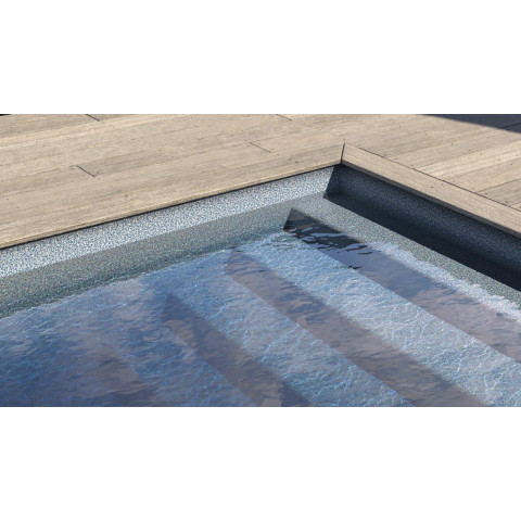 ПВХ плівка для басейну AVfol DECOR - ADP – OCEAN STONE, 1.5 мм, 1.65 м – протиковзна