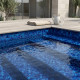 ПВХ плівка для басейну AVfol DECOR - ADP – MOSAIC BLUE ELECTRIC, 1.5 мм, 1.65 м – протиковзна