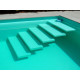 ПВХ-плівка для басейну Elbtal Plastic протиковзка Non-Slip, бірюзова / turquoise, 1.65 м, 1.5 мм