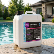 Засіб для усунення водоростей Poolman Algicide Mix 5 л, універсальний альгіцид для басейну