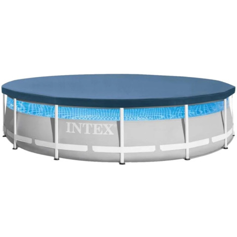 Каркасний басейн Intex 26722 Premium (427х107 см) з картриджним фільтром, драбиною, підкладкою і тентом