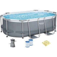 Каркасний басейн Bestway Power Steel 5614A (305х200х84 см) з картриджним фільтром