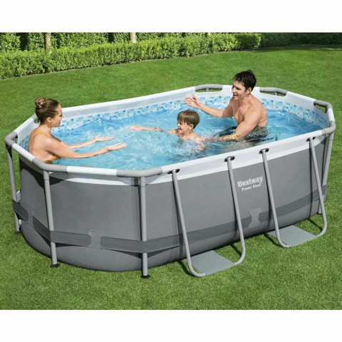 Каркасний басейн Bestway Power Steel 5614A (305х200х84 см) з картриджним фільтром