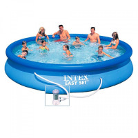 Intex 28158, надувний басейн 457х84 см Easy Set