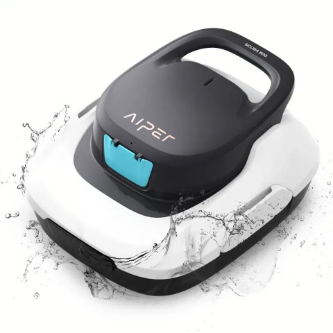 Робот пилосос для басейну акумуляторний AIPER Scuba 800 (дно) до 80 м3