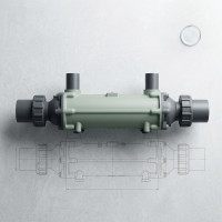 Теплообмінник трубастий 20 кВт Bowman (купронікель), басейн до 40 м3