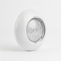 Светильник Flexi V1 RGB, 12V, 22W, 1100 lm, и лицевой панелью пластик. Белой (без заложенной ниши)