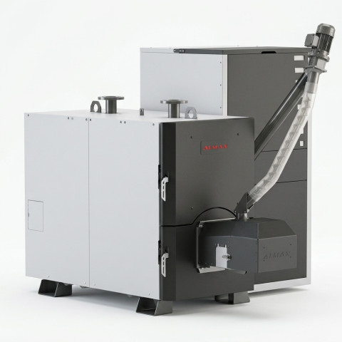 Пелетний котел до 380 м² ALMAX Class T-Pel, 38 кВт