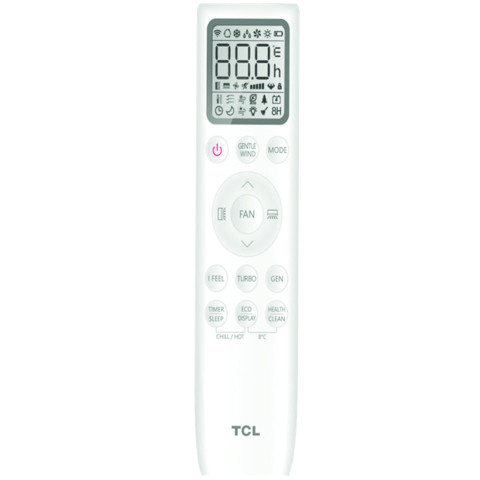 Кондиціонер до 50 м² TCL для дому з WI-FI Ocarina TAC-18CHSD/TPG31I3AHB Inv R32 WI-FI підходить для обігріву до -30 °C