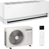 Кондиционер Samsung до 35 м² для дома с Wi-Fi AR70H12C1AWNEU Premiere WindFree подходит для обогрева до -22°C