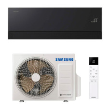 Кондиціонер Samsung до 25 м² для дому з Wi-Fi AR70H09C1AWNEU Premiere WindFree black підходить для обігрву до -22 °C