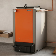 Шахтний котел до 550 м², сталь 5 мм, Bizon FS Optima Termo 55 кВт