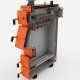 Котел твердопаливний до 380 м² Bizon GK-P 38 кВт з автоматикою, сталь 6 мм