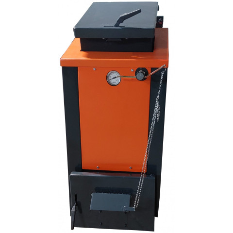 Котел твердопаливний BERG MAXI 10 кВт, до 100 м² сталь 4 мм
