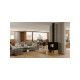 Польская печь на дровах до 55 м² стальная Defro Home CUBEN S WOOD черная 5,5 кВт (71х37х91 см)