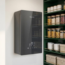 Газовый котел двухконтурный до 300 м² BERTE конденсационный 40 кВт для частного дома 680×400×270 мм