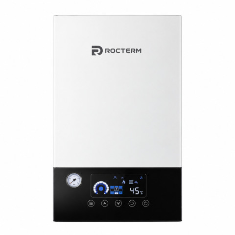 Електричний котел одноконтурний до 130 м² ROCTERM BW-13 ТЕНовий 13 кВт 220/380 В для приватного будинку 665×358×218 мм