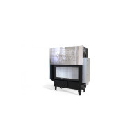 Камінна топка з водяним контуром Defro Home RIVA LA G SHORT