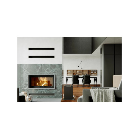 Камінна топка з водяним контуром Defro Home RIVA LA G SHORT