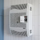 Газовый конвектор чугунный до 55 м² Canrey CHC-5T парапетный 5 кВт для частного дома (635×620×270 мм) + труба в комплекте