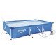 Каркасний басейн Bestway 300x201x66 см прямокутний для дітей з картриджним фільтром 3,3 м³ (56411)