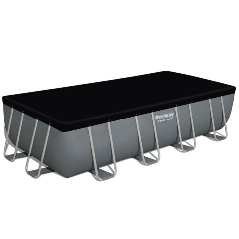Каркасний басейн Bestway 549x274x122 см прямокутний з піщаним фільтром 14,8 м³ (56466)