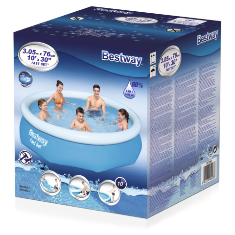 Басейн надувний круглий Bestway 57266 (305 x 76 см)