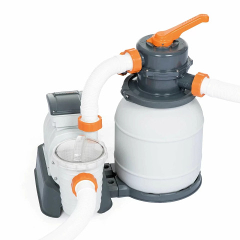 Збірний басейн Bestway Hydrium 56384 (460х120 см) 20 м³, з пісочним фільтром, сходами та тентом