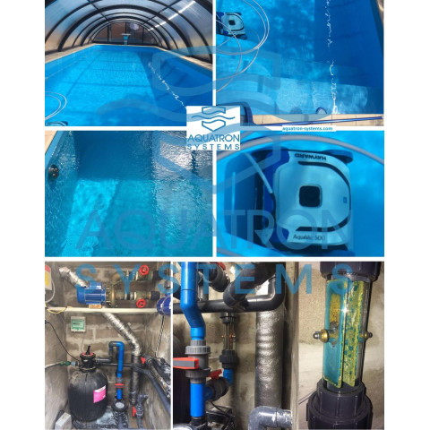 Мідно-срібний іонізатор для басейну Aquatron i500 до 40 м3