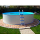Німецький морозостійкий басейн (416х150 см) Hobby Pool Milano круглий, плівка 0.8 мм, 20 м³, металевий збірний