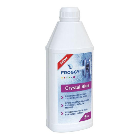 Комплексний препарат для обробки води Froggy Crystal Blue (5 л)