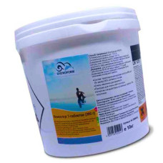 Повільний хлор для басейну Chemoform Chemoclor T-Tabletten 10 кг (таблетки по 200 г). Дезінфекція басейну