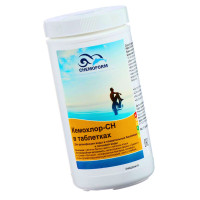 Шок хлор для басейну Chemoform Chemoclor CH-Tabletten 1 кг (таблетки по 20 г). Дезінфекція води в басейні