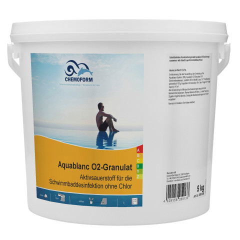 Активний кисень в гранулах Chemoform Aquablanc  5 кг