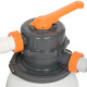 Фільтраційна установка для басейну Bestway FlowClear 58497 5.6 м³/год. Підходить для басейнів Intex