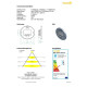 Прожектор для басейну 28/4 POWER LED 3.0, 6000К, Ø-270 мм