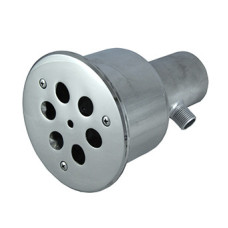 Форсунка гідромасажна 6x18 45м3/год неіржавка (AISI 316L) для басейну