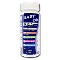Тестер Easy-Dip pH/Cl/Br/Лужність/Жорсткість/Цианурової кислоти TSL700