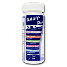 Тестер Easy-Dip pH/Cl/Br/Лужність/Жорсткість/Цианурової кислоти TSL700