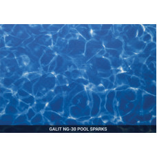 Мембрана синій мармур Pool Sparks Galit, 1.65м з лаковим покриттям, армована OgenFlex