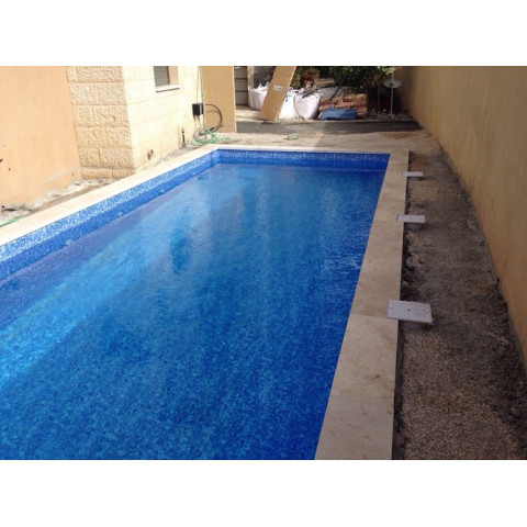 Мембрана синій мармур Pool Sparks Galit, 1.65м з лаковим покриттям, армована OgenFlex