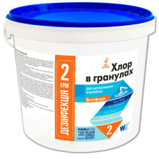 Швидкорозчинний хлор шок для басейну Window World Water 5 кг у гранулах